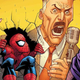 Peter deals with JJJ’s new career on the cover of Amazing Spider-Man #11.